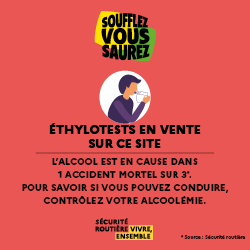 Vente éthylotests